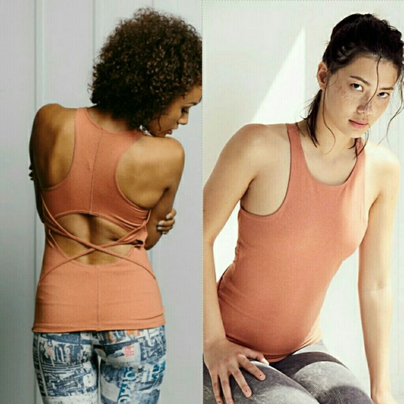 Free people canyon tank top FP movement peach XS - Picture 3 of 7